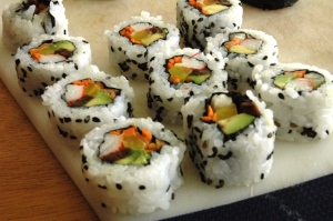 Inside-out California Roll